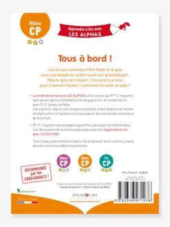 Apprendre à Lire Avec Les Alphas - Tous à Bord ! RÉCRÉALIRE Orange - Recrealire -Enfants Jeux Magasin apprendre a lire avec les alphas tous a bord recrealire 3