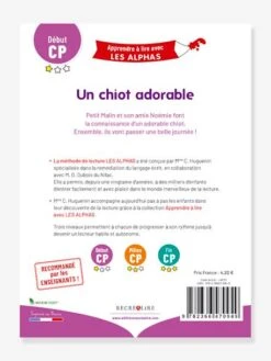 Apprendre à Lire Avec Les Alphas - Un Chien Adorable RÉCRÉALIRE Violet - Recrealire 5 Apprendre à Lire Avec Les Alphas - Un Chien Adorable RÉCRÉALIRE Violet - Recrealire -Enfants Jeux Magasin apprendre a lire avec les alphas un chien adorable recrealire 2