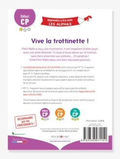 Apprendre à Lire Avec Les Alphas - Vive La Trottinette ! RÉCRÉALIRE Violet - Recrealire -Enfants Jeux Magasin apprendre a lire avec les alphas vive la trottinette recrealire 3