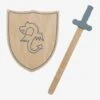 Bouclier + épée En Bois FSC® Beige - Vertbaudet