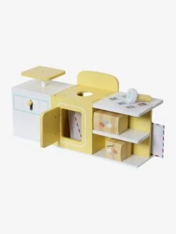 Bureau De Poste En Bois FSC® Blanc - Vertbaudet -Enfants Jeux Magasin bureau de poste en bois fsc 1