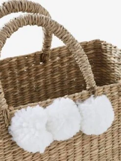 Cabas De Course En Herbier Beige - Vertbaudet -Enfants Jeux Magasin cabas de course en herbier 4