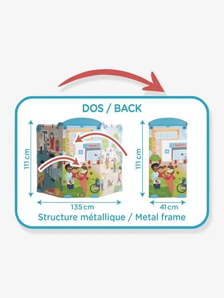 Cabinet Médical - SMOBY Bleu - Smoby 6 Cabinet Médical - SMOBY Bleu - Smoby – Image 6