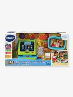 Caisse Enregistreuse Interactive Maxi Shopping - VTECH Multicolore - Toutes Les Marques -Enfants Jeux Magasin caisse enregistreuse interactive maxi shopping vtech 1
