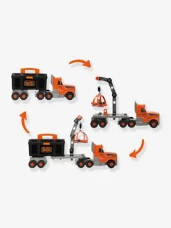 Camion De Bricolage Black+Decker SMOBY Orange/noir/gris - Smoby -Enfants Jeux Magasin camion de bricolage blackdecker smoby 3