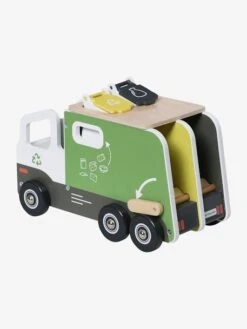 Camion De Tri Sélectif En Bois FSC® Multicolore - Vertbaudet -Enfants Jeux Magasin camion de tri selectif en bois fsc 4