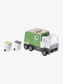 Camion De Tri Sélectif En Bois FSC® Multicolore - Vertbaudet -Enfants Jeux Magasin camion de tri selectif en bois fsc 5