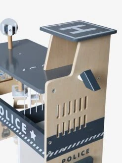 Centre De Secours Poste De Police + Poste De Pompiers En Bois FSC® Blanc - Vertbaudet -Enfants Jeux Magasin centre de secours poste de police poste de pompiers en bois fsc 5