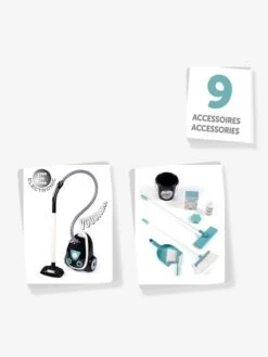 Chariot De Ménage Avec Aspirateur - SMOBY Bleu - Smoby -Enfants Jeux Magasin chariot de menage avec aspirateur smoby 2