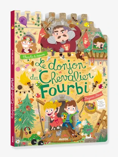 Cherche Et Trouve - Le Donjon Du Chevalier Fourbi - AUZOU Jaune - Auzou 1 Cherche Et Trouve - Le Donjon Du Chevalier Fourbi - AUZOU Jaune - Auzou