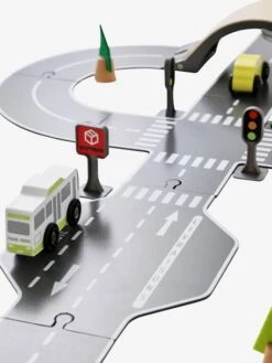 Circuit De Voitures En Bois FSC® Multicolore - Vertbaudet -Enfants Jeux Magasin circuit de voitures en bois fsc 5