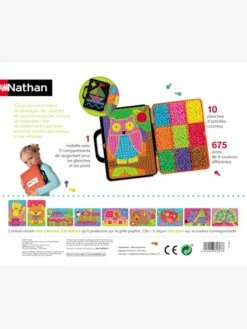 Clic Educ Mosaïques NATHAN Blanc - Nathan -Enfants Jeux Magasin clic educ mosaiques nathan 3