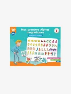Coffret Mes Premiers Alphas Magnétiques - RÉCRÉALIRE Bleu Et Orange - Recrealire