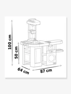 Cuisine Tefal Clean - SMOBY Blanc - Smoby 10 Cuisine Tefal Clean - SMOBY Blanc - Smoby -Enfants Jeux Magasin cuisine tefal clean smoby 4