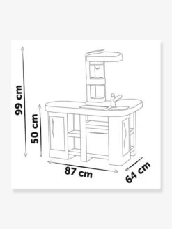 Cuisine Tefal XL Studio Bubble - SMOBY Blanc - Smoby -Enfants Jeux Magasin cuisine tefal xl studio bubble smoby 4