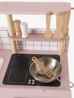 Cuisinette Design En Bois FSC® Rose - Vertbaudet -Enfants Jeux Magasin cuisinette design en bois fsc 2