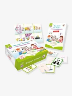 Découvrir Les Sons Avec Les Alphas - Qui Joue Au Loup ? RÉCRÉALIRE Blanc - Recrealire -Enfants Jeux Magasin decouvrir les sons avec les alphas qui joue au loup recrealire 2