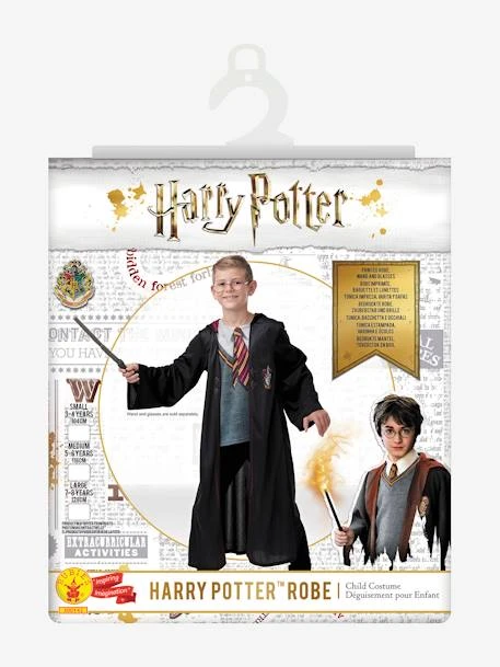 Déguisement Harry Potter Avec Lunettes Et Baguette RUBIES Noir/rouge - Harry Potter 2 Déguisement Harry Potter Avec Lunettes Et Baguette RUBIES Noir/rouge - Harry Potter – Image 2