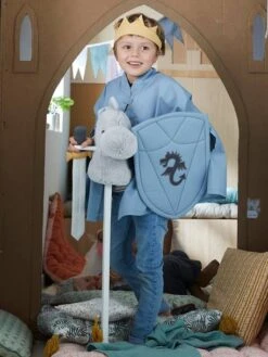 Dinosaure Bâton à Chevaucher Gris - Vertbaudet -Enfants Jeux Magasin dinosaure baton a chevaucher 2