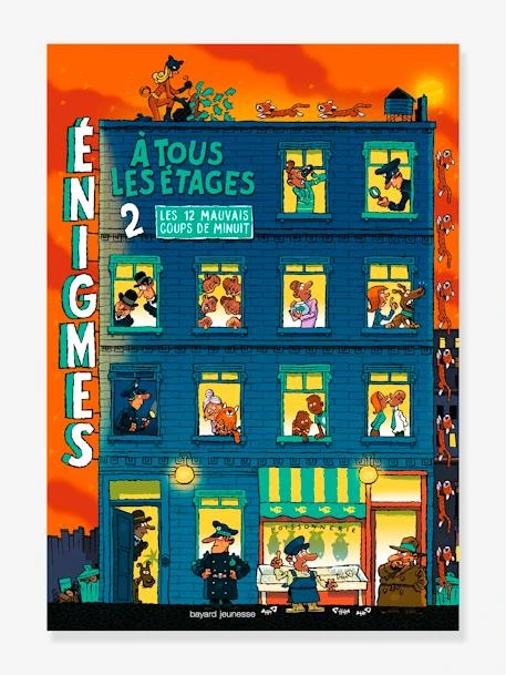 Enigmes à Tous Les étages - T.2 - Les 12 Mauvais Coups De Minuit - BAYARD JEUNESSE Orange - Hachette 1 Enigmes à Tous Les étages - T.2 - Les 12 Mauvais Coups De Minuit - BAYARD JEUNESSE Orange - Hachette