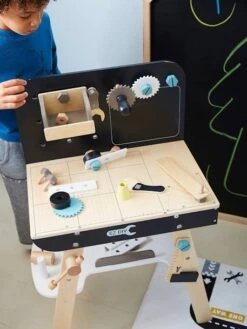 Etabli De Bricolage En Bois FSC® Beige - Vertbaudet -Enfants Jeux Magasin etabli de bricolage en bois fsc 2