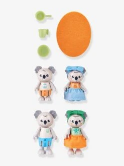Famille Des Koalas - HAPE Gris - Hape -Enfants Jeux Magasin famille des koalas hape 2