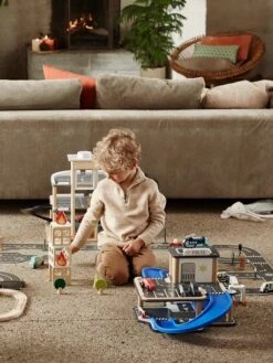 Enfants Jeux Magasin -Enfants Jeux Magasin garage en bois 3 niveaux en bois fsc 1