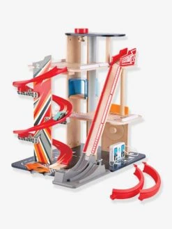 Garage Looping - HAPE Rouge - Hape -Enfants Jeux Magasin garage looping hape 2
