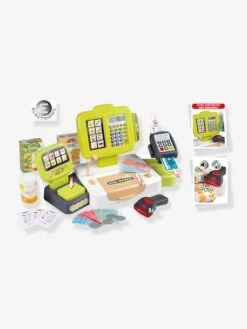 Grande Caisse Enregistreuse - SMOBY Vert - Smoby -Enfants Jeux Magasin grande caisse enregistreuse smoby 4