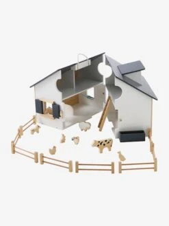 Grande Ferme En Bois FSC® Multicolore - Vertbaudet -Enfants Jeux Magasin grande ferme en bois fsc 5