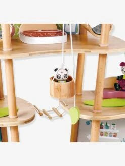 Grande Maison Des Pandas - HAPE Vert - Hape -Enfants Jeux Magasin grande maison des pandas hape 3