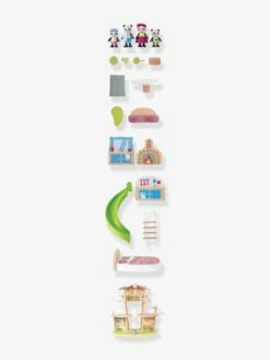 Grande Maison Des Pandas - HAPE Vert - Hape -Enfants Jeux Magasin grande maison des pandas hape 5