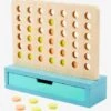 Jeu 4 En Ligne ! En Bois FSC® Multicolore - Vertbaudet