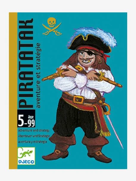 Jeu De Cartes Piratak DJECO Multicolore - Djeco 2 Jeu De Cartes Piratak DJECO Multicolore - Djeco – Image 2