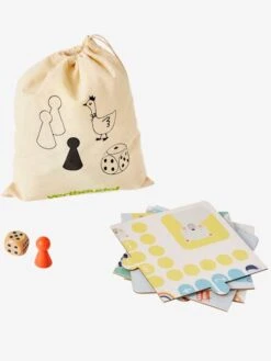 Jeu De L'oie Et Petits Chevaux FSC® Multicolore - Vertbaudet -Enfants Jeux Magasin jeu de loie et petits chevaux fsc 1