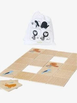 Jeu De Mémo Géant En Bois FSC® Multicolor - Vertbaudet -Enfants Jeux Magasin jeu de memo geant en bois fsc 2
