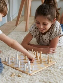 Jeu D'échecs En Bois FSC® Beige - Vertbaudet -Enfants Jeux Magasin jeu dechecs en bois fsc 2