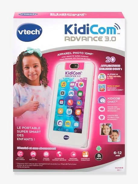 Kidicom Advance 3.0 - VTECH Rose - Toutes Les Marques 4 Kidicom Advance 3.0 - VTECH Rose - Toutes Les Marques – Image 4