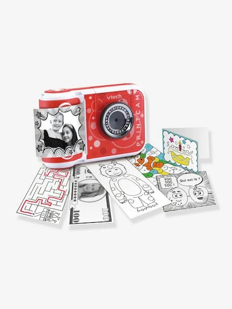 Kidizoom Print Cam - VTECH Rouge - Toutes Les Marques 1 Kidizoom Print Cam - VTECH Rouge - Toutes Les Marques