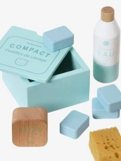 Kit Produits Ménagers En Bois FSC® Blanc - Vertbaudet -Enfants Jeux Magasin kit produits menagers en bois fsc 3