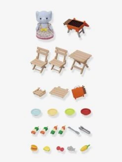 La Fille Eléphant Et Son Set De Pique-nique - SYLVANIAN FAMILIES Blanc - Sylvanian -Enfants Jeux Magasin la fille elephant et son set de pique nique sylvanian families 2