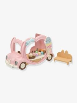 Le Marchand De Glace Ambulant SYLVANIAN FAMILIES Blanc - Sylvanian -Enfants Jeux Magasin le marchand de glace ambulant sylvanian families 3