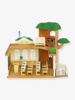 L'école De La Forêt SYLVANIAN FAMILIES Marron Clair Uni Avec Decor - Sylvanian -Enfants Jeux Magasin lecole de la foret sylvanian families 2