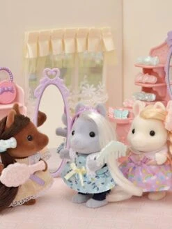 Les Amies Poney Et Leur Kit De Coiffure - SYLVANIAN FAMILIES Blanc - Sylvanian -Enfants Jeux Magasin les amies poney et leur kit de coiffure sylvanian families 4