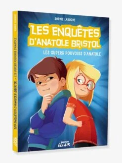 Les Enquêtes D'Anatole Bristol - T.7 - Les Supers Pouvoirs D'Anatole - AUZOU Bleu - Auzou