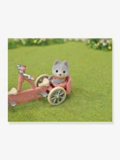 Les Frères Et Sœurs Husky Et Leur Tandem - SYLVANIAN FAMILIES Blanc - Sylvanian -Enfants Jeux Magasin les freres et soeurs husky et leur tandem sylvanian families 5