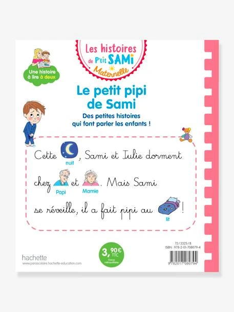 Les Histoires De P'tit Sami Maternelle (3-5 Ans) : Le Petit Pipi De Sami - HACHETTE ÉDUCATION Blanc - Hachette 2 Les Histoires De P'tit Sami Maternelle (3-5 Ans) : Le Petit Pipi De Sami - HACHETTE ÉDUCATION Blanc - Hachette – Image 2