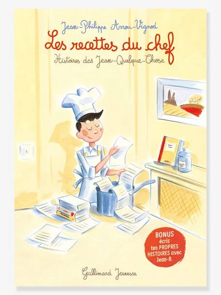 Les Recettes Du Chef - Histoires Des Jean-Quelque-Chose - T8 - GALLIMARD JEUNESSE Jaune - Gallimard 1 Les Recettes Du Chef - Histoires Des Jean-Quelque-Chose - T8 - GALLIMARD JEUNESSE Jaune - Gallimard