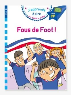 Livre éducatif J’apprends à Lire Avec Sami Et Julie - Fous De Foot !, Niveau 3 HACHETTE EDUCATION Blanc - Hachette