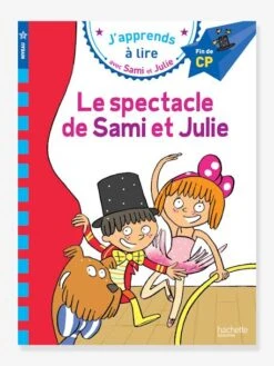 Livre éducatif J’apprends à Lire Avec Sami Et Julie - Le Spectacle De Sami Et Julie, Niveau 3 HACHETTE EDUCATION Blanc - Hachette